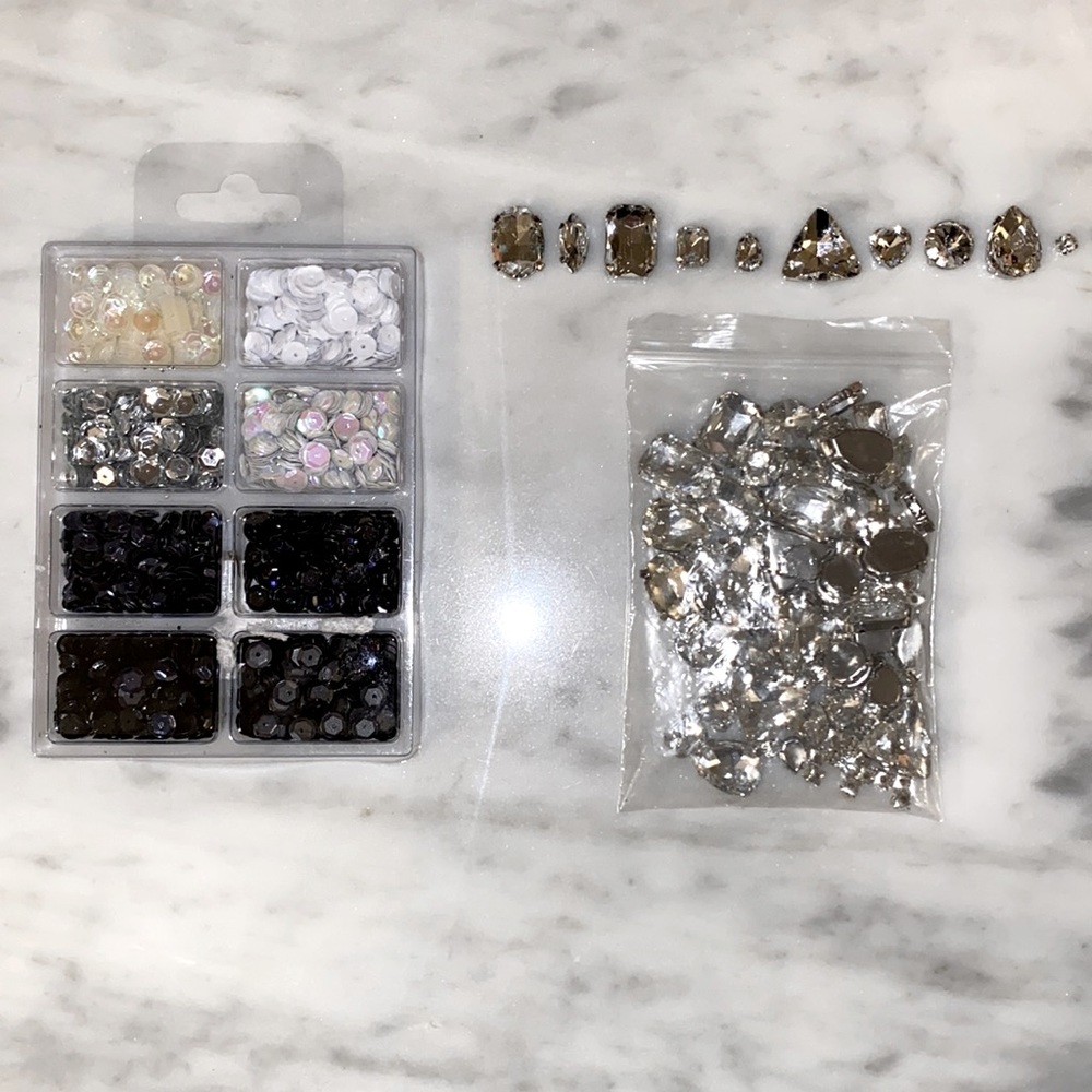 Sequin and Rhinestone Set